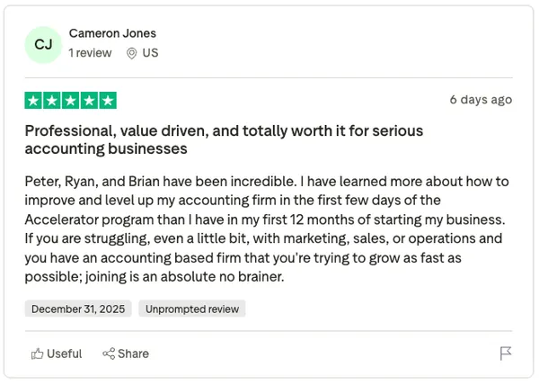 Cameron Jones review